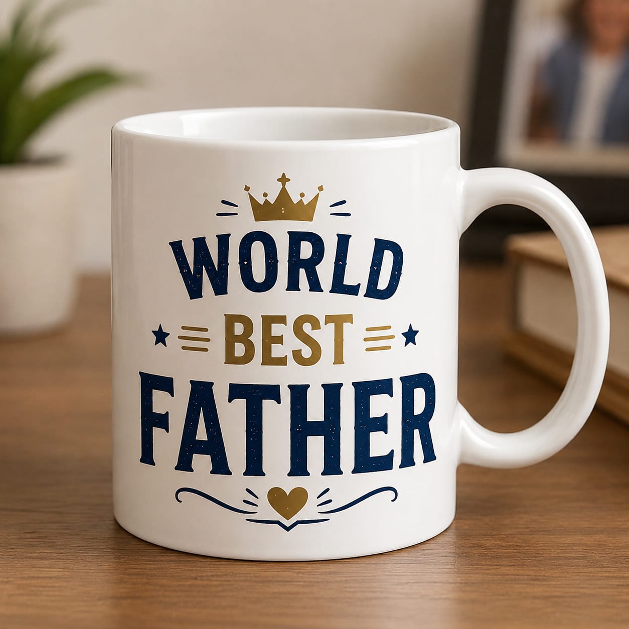 World's Best Father Ceramic Mug – A Special Gift for Dad