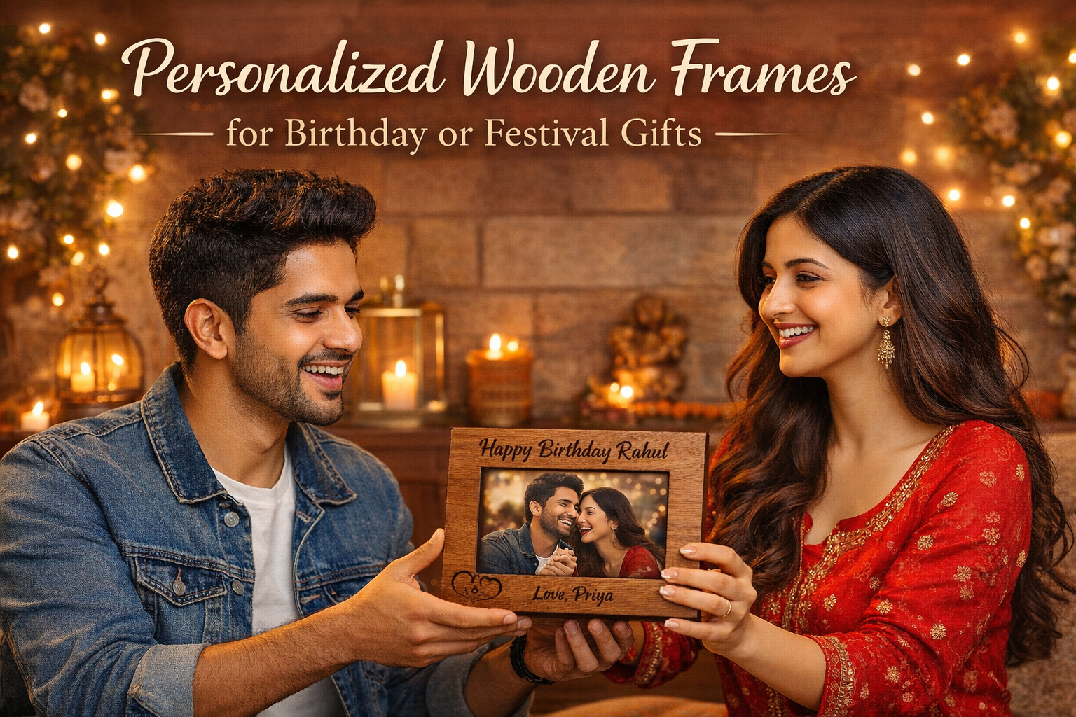 Personalized Wooden Frames for Birthday or Festival Gifts: A Thoughtful Way to Celebrate Every Occasion