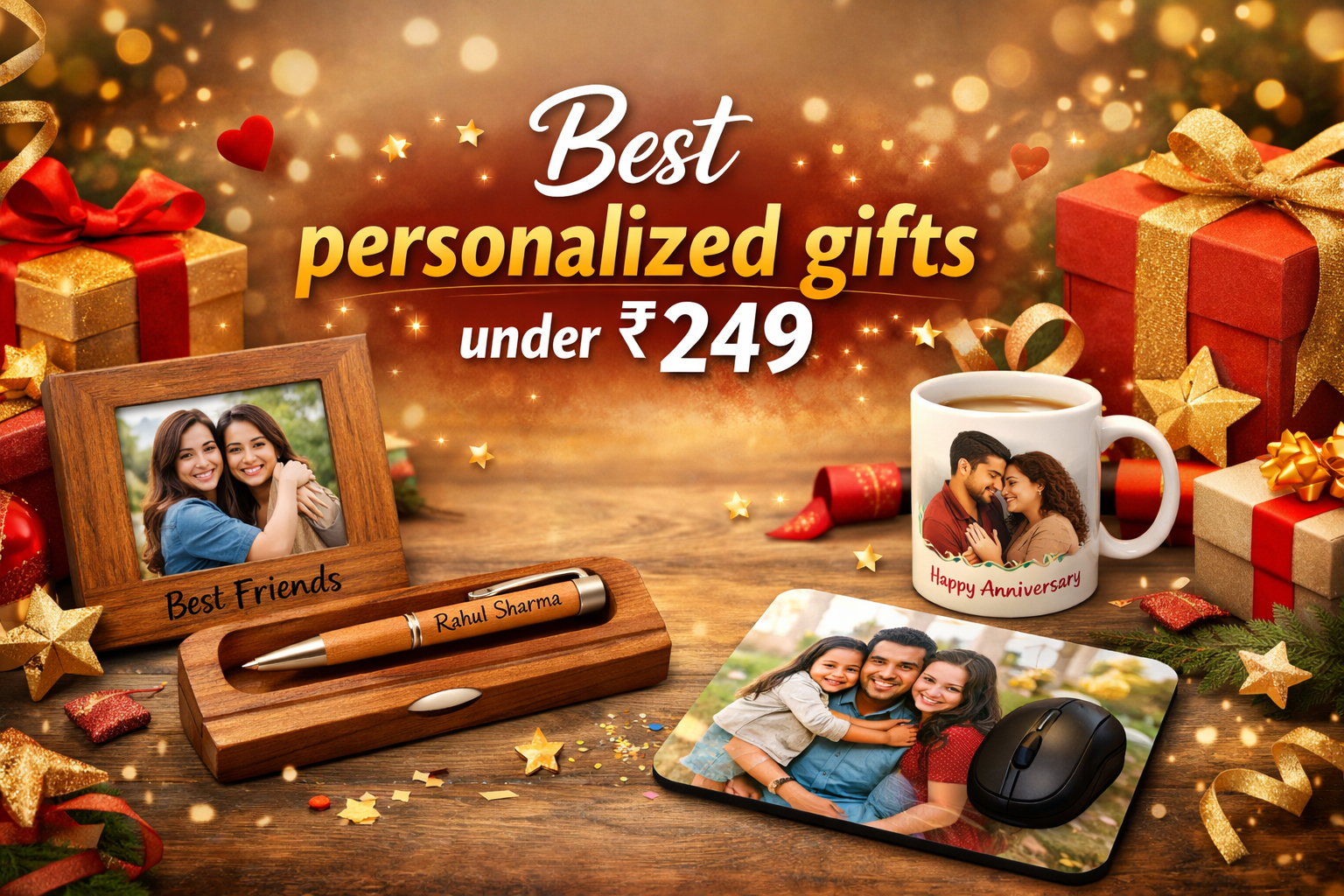 Simple Guide to Affordable Personalized Gifts Under Rs. 249